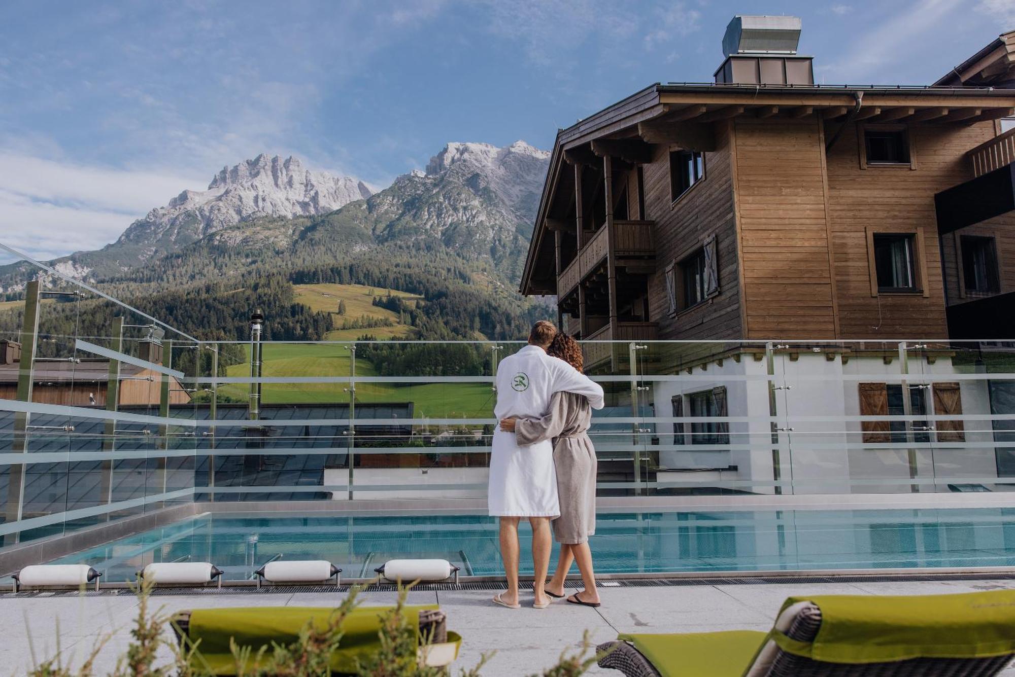 Hotel Riederalm Leogang Exterior foto
